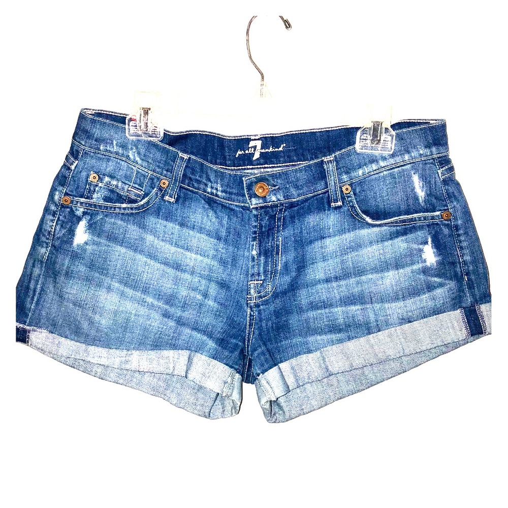 7 For All Mankind DENIM SHORTS